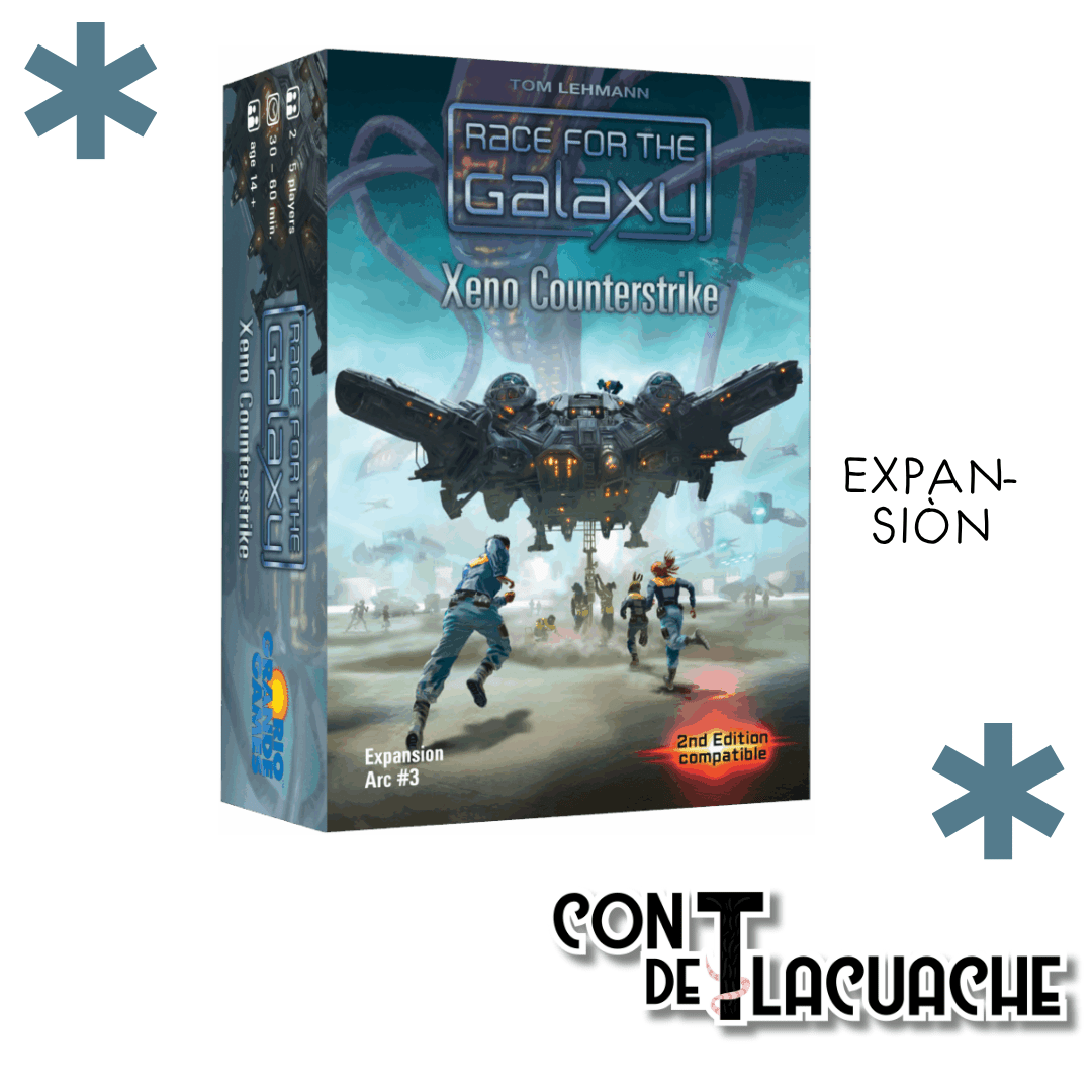Race for the Galaxy: Xeno Counterstrike Expansion | Rio Grande Games - Con T de Tlacuache - Rio Grande Games