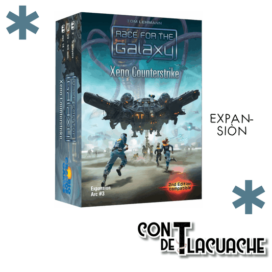 Race for the Galaxy: Xeno Counterstrike Expansion | Rio Grande Games - Con T de Tlacuache - Rio Grande Games