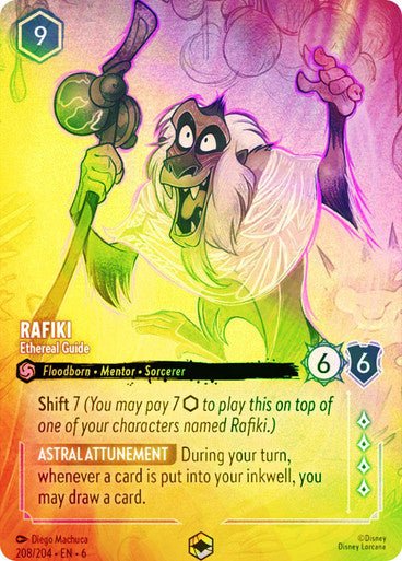 Rafiki - Ethereal Guide ( Inkwash Foil ) - Con T de Tlacuache - Ravensburger