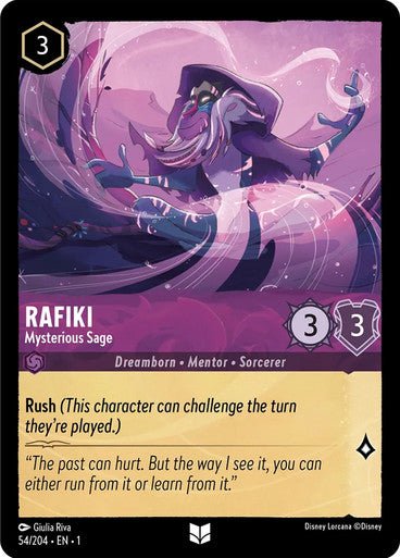 Rafiki - Mysterious Sage ( Non - foil ) - Con T de Tlacuache - Ravensburger