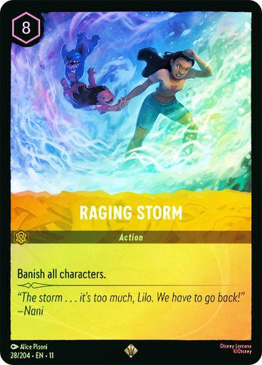 Raging Storm (Cold Foil) | Ravensburger - Con T de Tlacuache - Ravensburger
