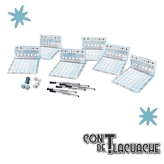 Railroad Ink: Deep Blue Edition | Horrible Guild - Con T de Tlacuache - Horrible Guild