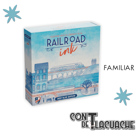 Railroad Ink: Deep Blue Edition | Horrible Guild - Con T de Tlacuache - Horrible Guild