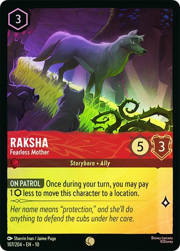 Raksha (Cold Foil) - Con T de Tlacuache - Ravensburger