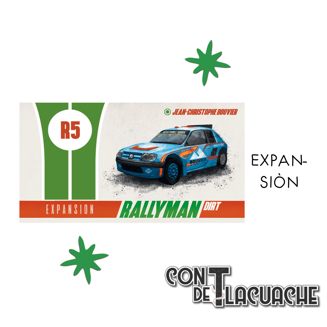 Rallyman Dirt: R5 (Expansión) | Devir - Con T de Tlacuache - Devir