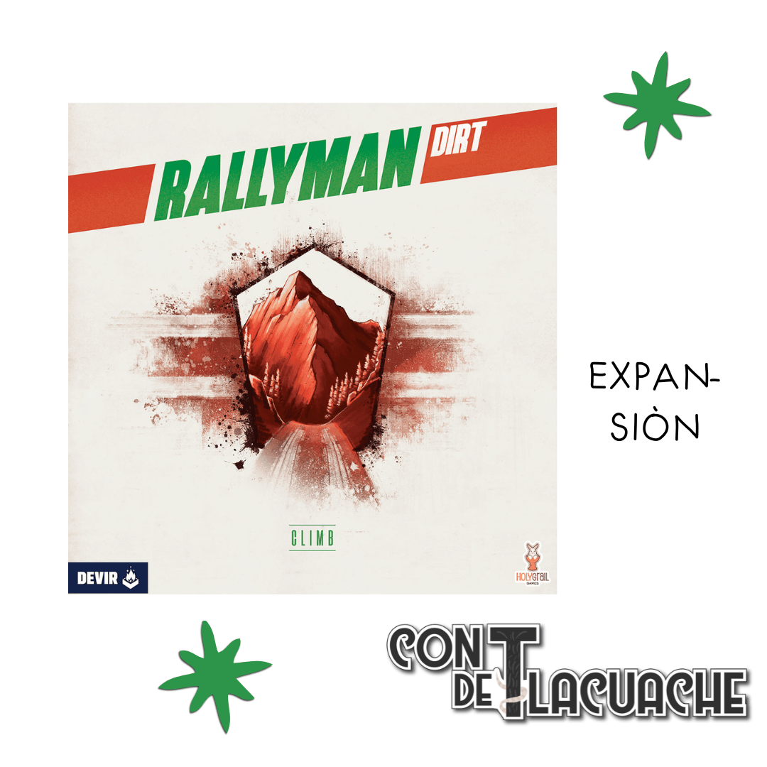 Rallyman Dirt: The Climb (Expansión) | Devir - Con T de Tlacuache - Devir