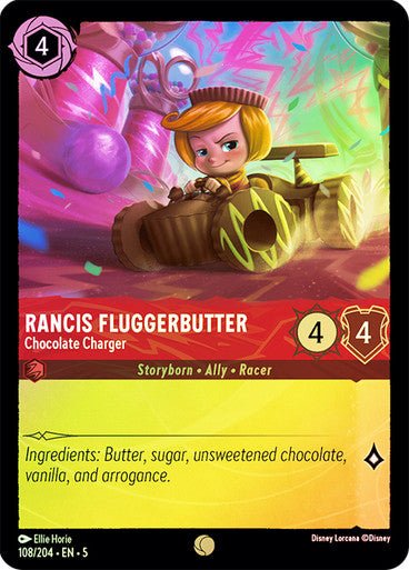 Rancis Fluggerbutter - Chocolate Charger (Cold Foil ) - Con T de Tlacuache - Ravensburger