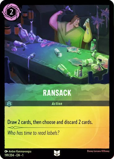 Ransack ( Cold Foil ) - Con T de Tlacuache - Ravensburger