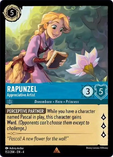 Rapunzel - Appreciative Artist ( Non - foil ) | Ravesburger - Con T de Tlacuache - Ravensburger