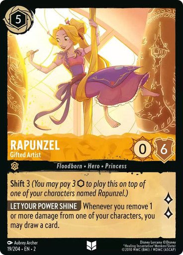 Rapunzel - Gifted Artist (Non - foil) - Con T de Tlacuache - Ravensburger