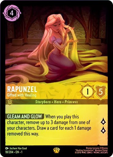 Rapunzel - Gifted with Healing ( Cold Foil ) - Con T de Tlacuache - Ravensburger
