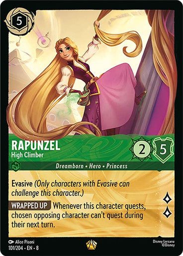 Rapunzel - High Climber (Non - foil) - Con T de Tlacuache - Ravensburger