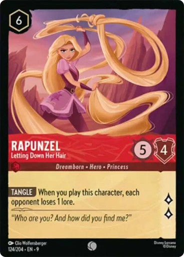 Rapunzel - Letting Down Her Hair (Non - foil) - Con T de Tlacuache - Ravensburger