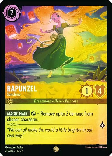Rapunzel - Sunshine (Cold Foil) - Con T de Tlacuache - Ravensburger