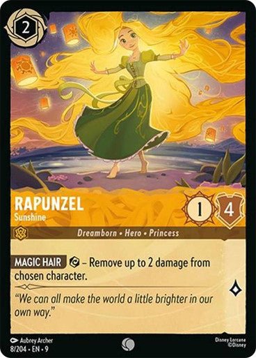 Rapunzel - Sunshine (Non - foil) - Con T de Tlacuache - Ravensburger