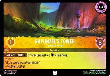 Rapunzel's Tower - Secluded Prison (Cold Foil ) - Con T de Tlacuache - Ravensburger