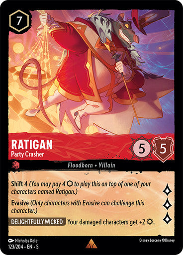 Ratigan - Party Crasher (Non-foil )