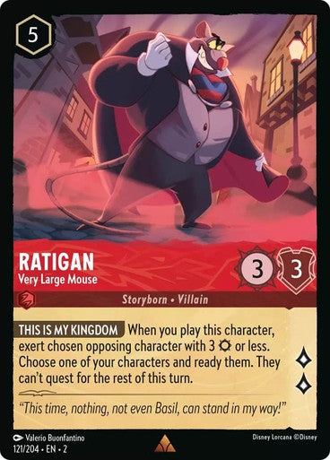 Ratigan - Very Large Mouse (Non-foil)