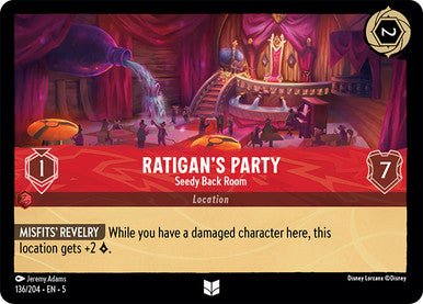 Ratigan's Party - Seedy Back Room (Non - foil ) - Con T de Tlacuache - Ravensburger