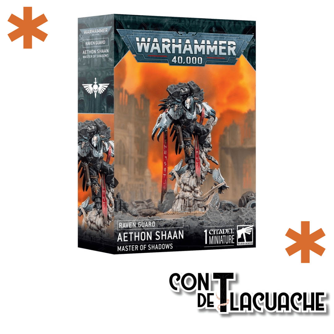 Raven Guard Aethon Shaan | Games Workshop - Con T de Tlacuache - Games Workshop