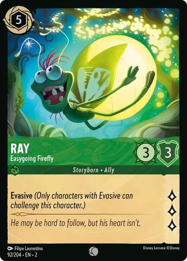 Ray - Easygoing Firefly (Non - foil) - Con T de Tlacuache - Ravensburger