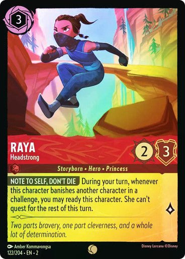 Raya - Headstrong (Cold Foil) - Con T de Tlacuache - Ravensburger