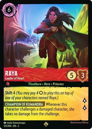 Raya - Leader of Heart (Cold Foil) - Con T de Tlacuache - Ravensburger