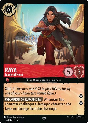 Raya - Leader of Heart (Non - foil) - Con T de Tlacuache - Ravensburger
