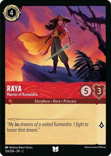 Raya - Warrior of Kumandra (Non - foil) - Con T de Tlacuache - Ravensburger