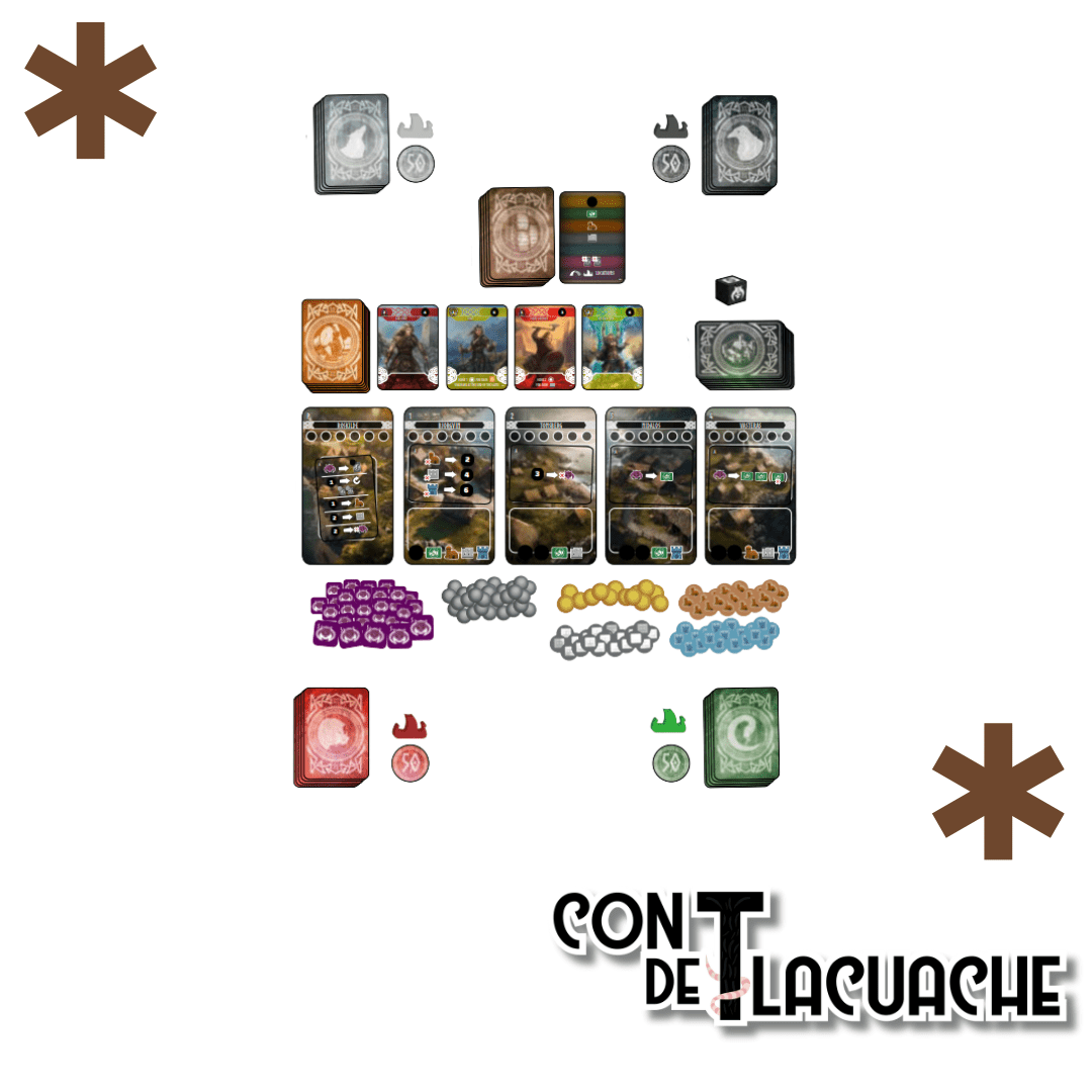 Reavers of Midgard The Card Game | Grey Fox Games - Con T de Tlacuache - Con T de Tlacuache