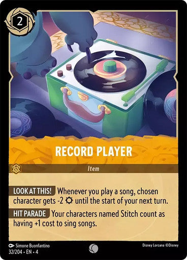 Record Player ( Non-foil ) | Ravesburger