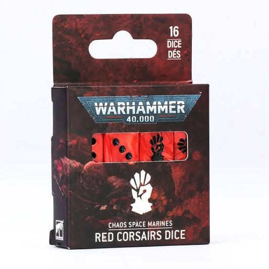 Red Corsair Dice Set | Games Workshop - Con T de Tlacuache - Con T de Tlacuache