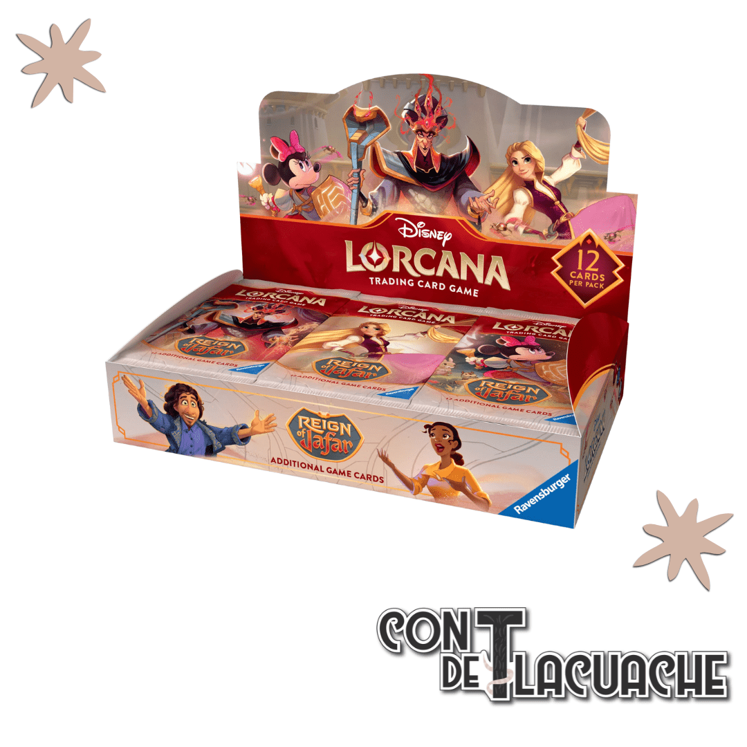 Reign of Jafar Booster Display c/24 packs | Ravensburger - Con T de Tlacuache - Lorcana