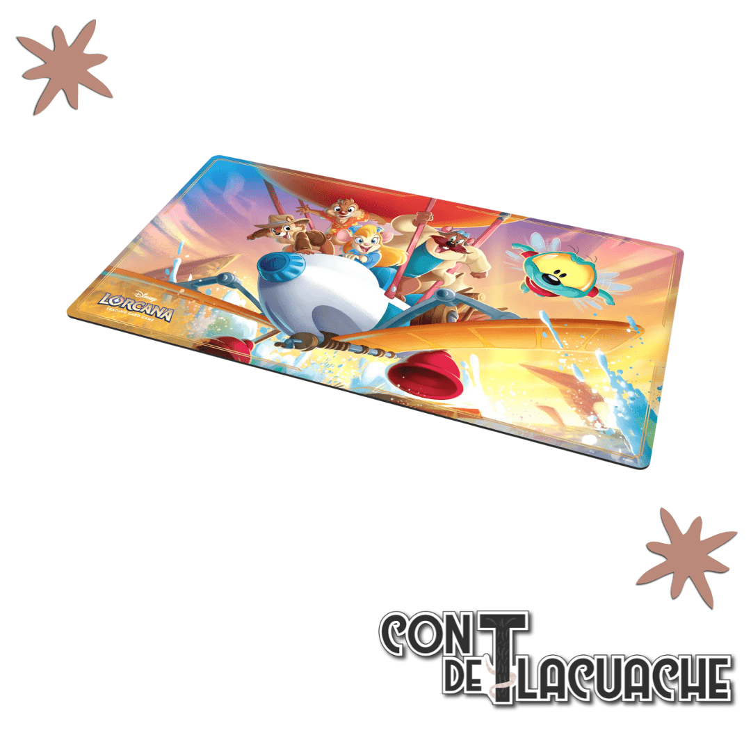 Reign of Jafar Playmat Chip & Dale | Ravensburger - Con T de Tlacuache - Lorcana