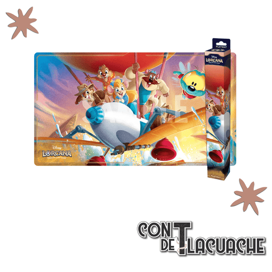 Reign of Jafar Playmat Chip & Dale | Ravensburger - Con T de Tlacuache - Lorcana