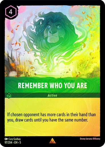 Remember Who You Are (Cold Foil ) - Con T de Tlacuache - Ravensburger