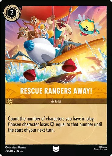 Rescue Rangers Away! ( Non - foil ) - Con T de Tlacuache - Ravensburger