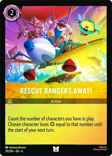 Rescue Rangers Away! ( Cold Foil )