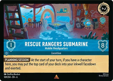 Rescue Rangers Submarine - Mobile Headquarters ( Non-foil )