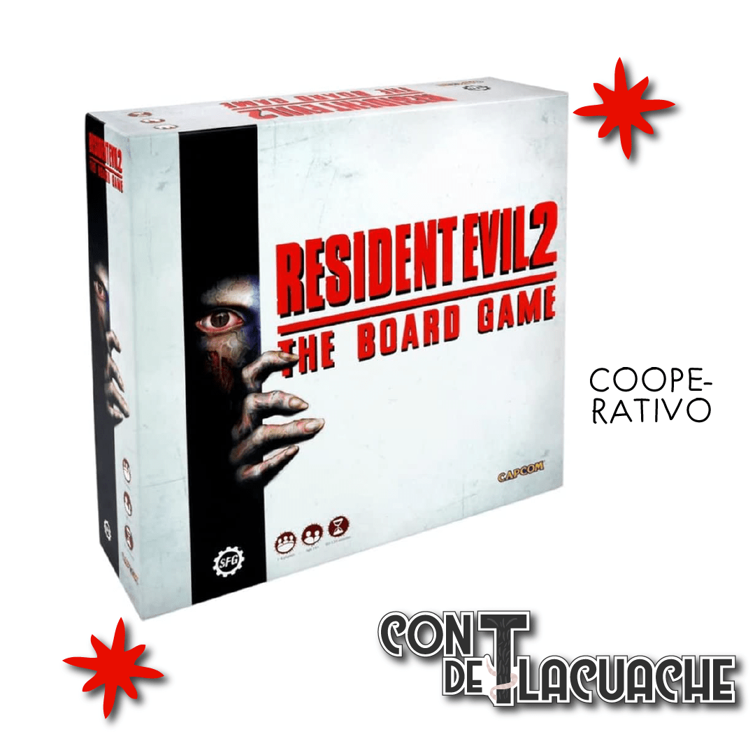 Resident Evil 2 The Board Game | Steamforged - Con T de Tlacuache - Steam Forged