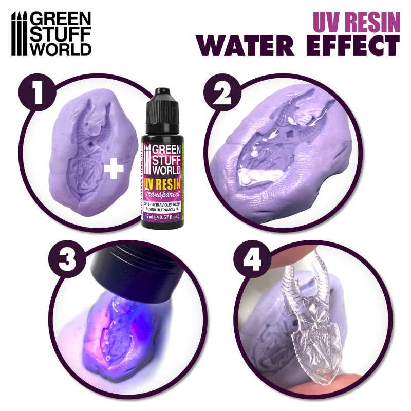 Resina Ultravioleta Transparente Uv Resin 17Ml Clear | Green Stuff World - Con T de Tlacuache - Green Stuff World