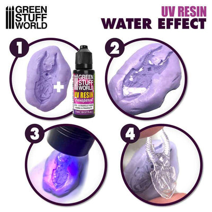 Resina Ultravioleta Transparente Uv Resin 17Ml Clear | Green Stuff World - Con T de Tlacuache - Green Stuff World