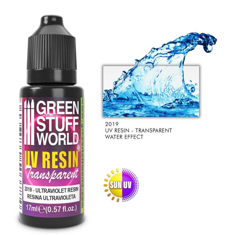 Resina Ultravioleta Transparente Uv Resin 17Ml Clear | Green Stuff World - Con T de Tlacuache - Green Stuff World