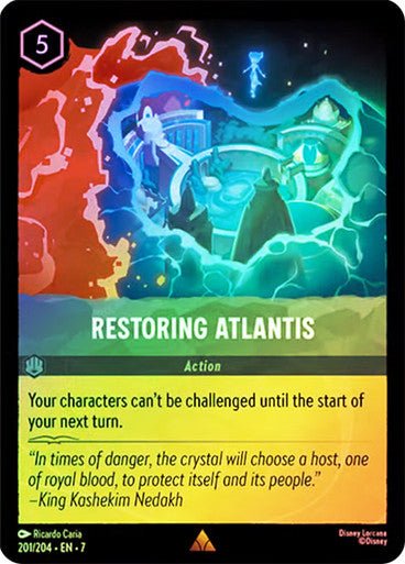 Restoring Atlantis (Cold Foil) - Con T de Tlacuache - Ravensburger