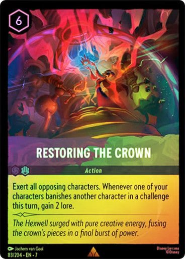 Restoring the Crown (Cold Foil) - Con T de Tlacuache - Ravensburger