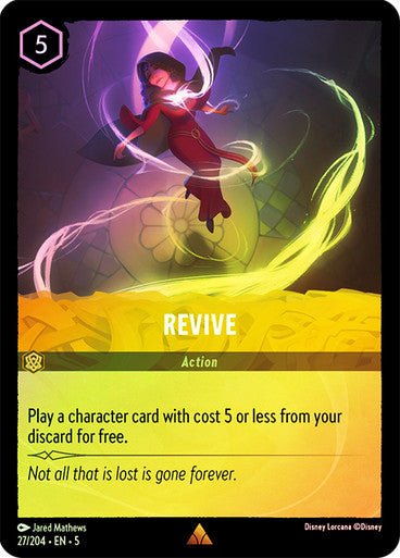 Revive (Cold Foil ) - Con T de Tlacuache - Ravensburger