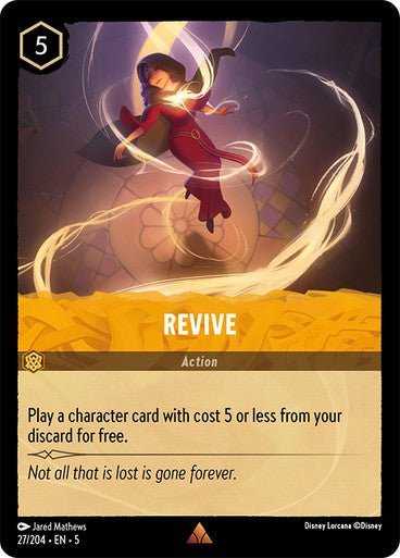 Revive (Non - foil ) - Con T de Tlacuache - Ravensburger