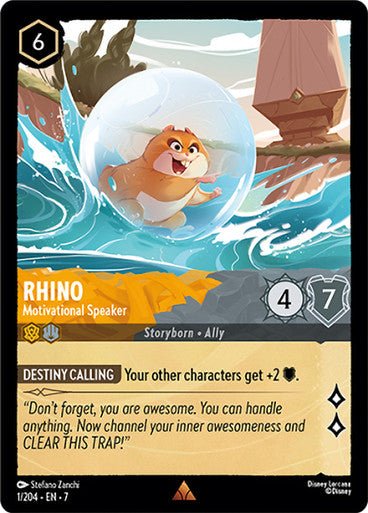 Rhino - Motivational Speaker (Non - foil) - Con T de Tlacuache - Ravensburger