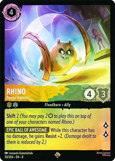 Rhino - Power Hamster (Cold Foil) - Con T de Tlacuache - Ravensburger