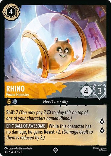 Rhino - Power Hamster (Non - foil) - Con T de Tlacuache - Ravensburger